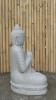 Product image 6 of the product “Seated Buddha made of Riverstone in Dharmachakra gesture of wheel of the teaching of the Dharma, H. 79cm. ”